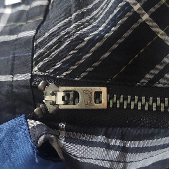 FOSSIL Plaid Lined Flare Skirt - Picture 3 of 8